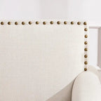 Fabric Armchair and Loveseat Set