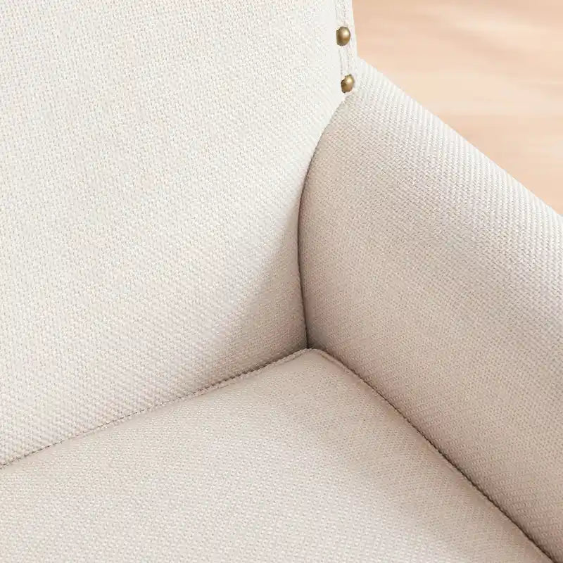 Fabric Armchair and Loveseat Set