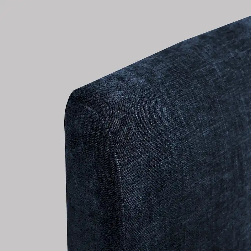 Dining Chair with Black Metal Legs (Set of 2)