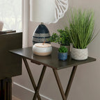 4-piece Plank-Style Tray Tables