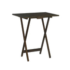 4-piece Plank-Style Tray Tables