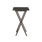 4-piece Plank-Style Tray Tables