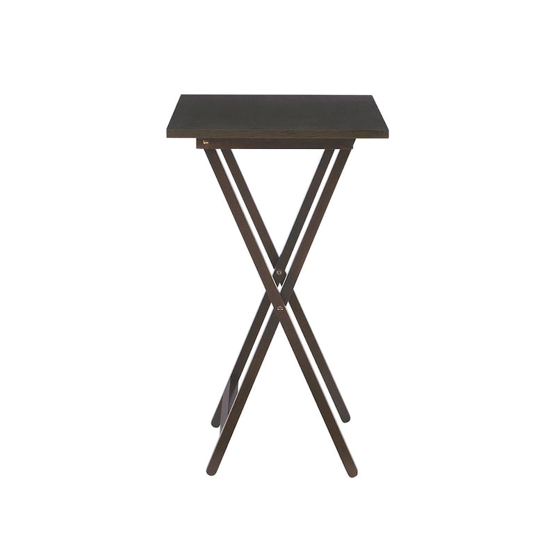 4-piece Plank-Style Tray Tables