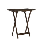 4-piece Plank-Style Tray Tables