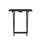 4-piece Plank-Style Tray Tables