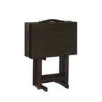 4-piece Plank-Style Tray Tables