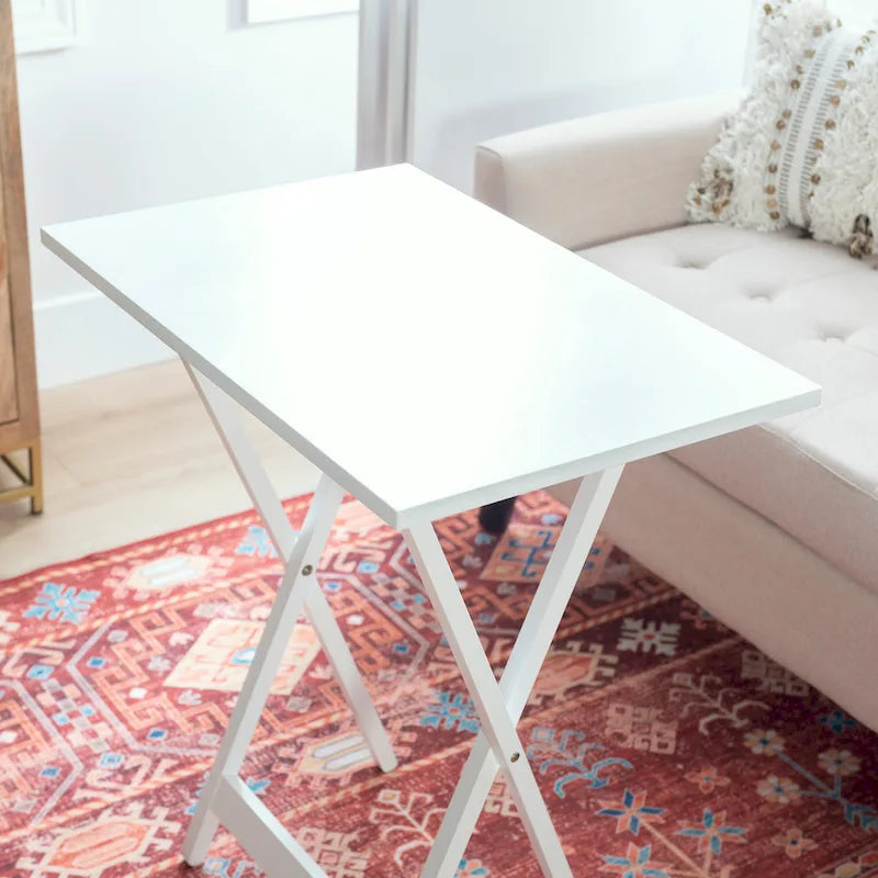 4-piece Plank-Style Tray Tables