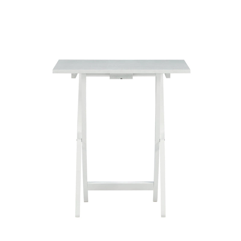 4-piece Plank-Style Tray Tables