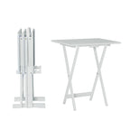 4-piece Plank-Style Tray Tables