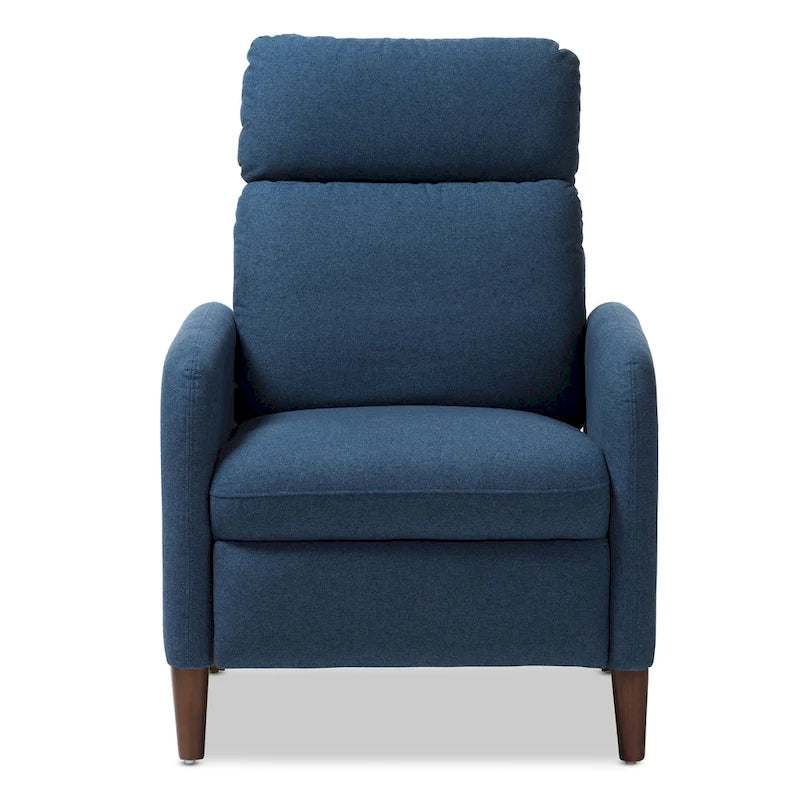 Mid-Century Fabric Recliner