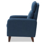 Mid-Century Fabric Recliner