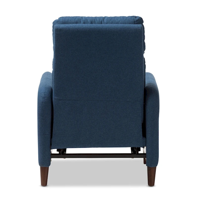 Mid-Century Fabric Recliner