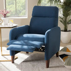 Mid-Century Fabric Recliner