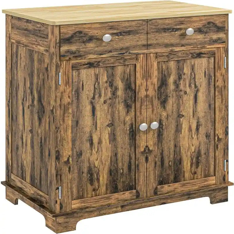 Sideboard Buffet Cabinet Kitchen Storage Cabinet - 15.75D X 26.75W X 33.5H
