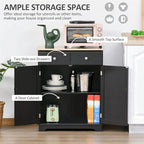 Sideboard Buffet Cabinet Kitchen Storage Cabinet - 15.75D X 26.75W X 33.5H