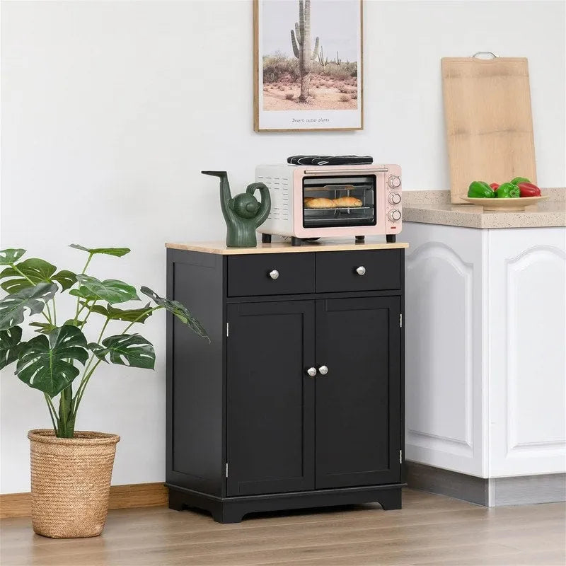 Sideboard Buffet Cabinet Kitchen Storage Cabinet - 15.75D X 26.75W X 33.5H