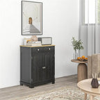 Sideboard Buffet Cabinet Kitchen Storage Cabinet - 15.75D X 26.75W X 33.5H