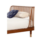 Belham Wood Platform Bed in Dark Walnut (Brown)