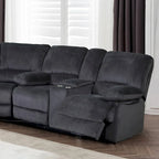 Transitional Polyester Sectional