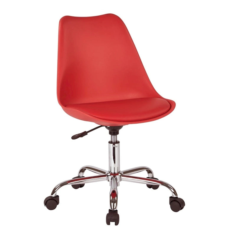 Emerson Pneumatic Chrome Base Office Chair