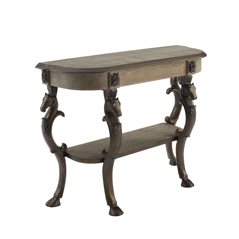 Console Table Pewter