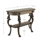 Console Table Pewter