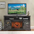 60 In. TV Stand for TVs up to 70 In. with Electric Fireplace