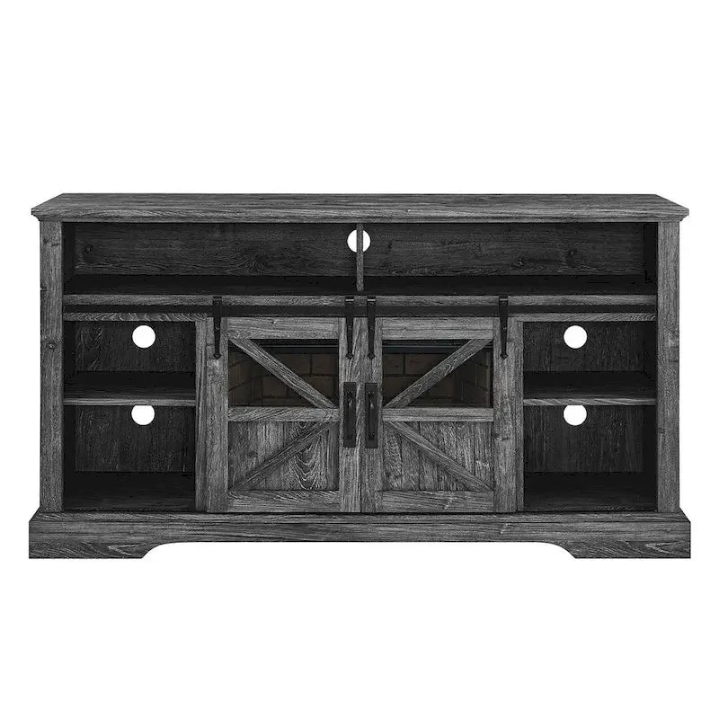 60 In. TV Stand for TVs up to 70 In. with Electric Fireplace