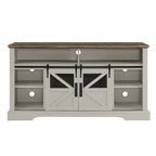 60 In. TV Stand for TVs up to 70 In. with Electric Fireplace