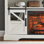60 In. TV Stand for TVs up to 70 In. with Electric Fireplace