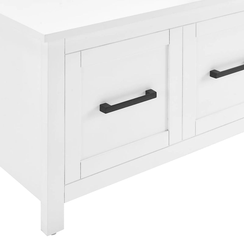 Hall Tree with Bench and Shoe Storage, 19 x 30 x 70.25 Inches