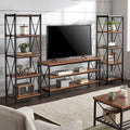 62-Inch Metal Etagere TV Stand for TVs up to 70 Inches