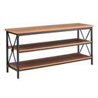 62-Inch Metal Etagere TV Stand for TVs up to 70 Inches