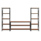 62-Inch Metal Etagere TV Stand for TVs up to 70 Inches