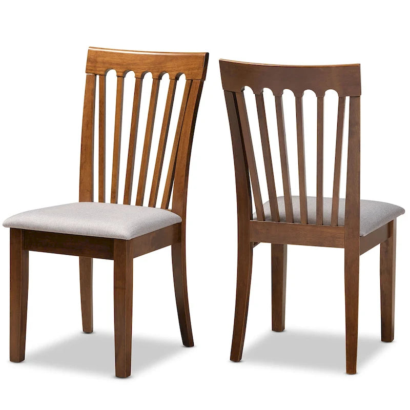 Modern and Contemporary 2-Piece Dining Chair Set