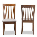 Modern and Contemporary 2-Piece Dining Chair Set