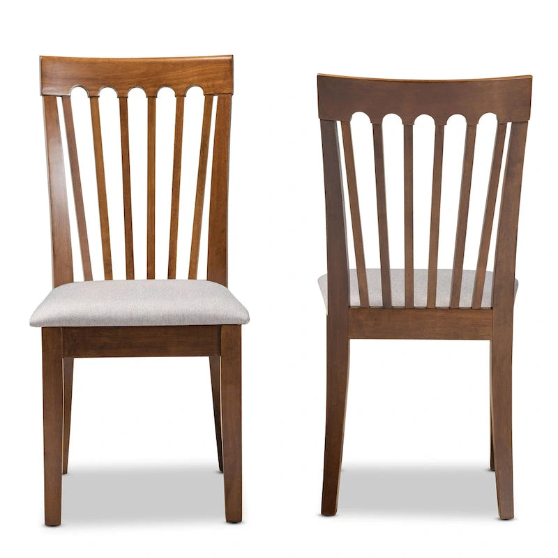 Modern and Contemporary 2-Piece Dining Chair Set