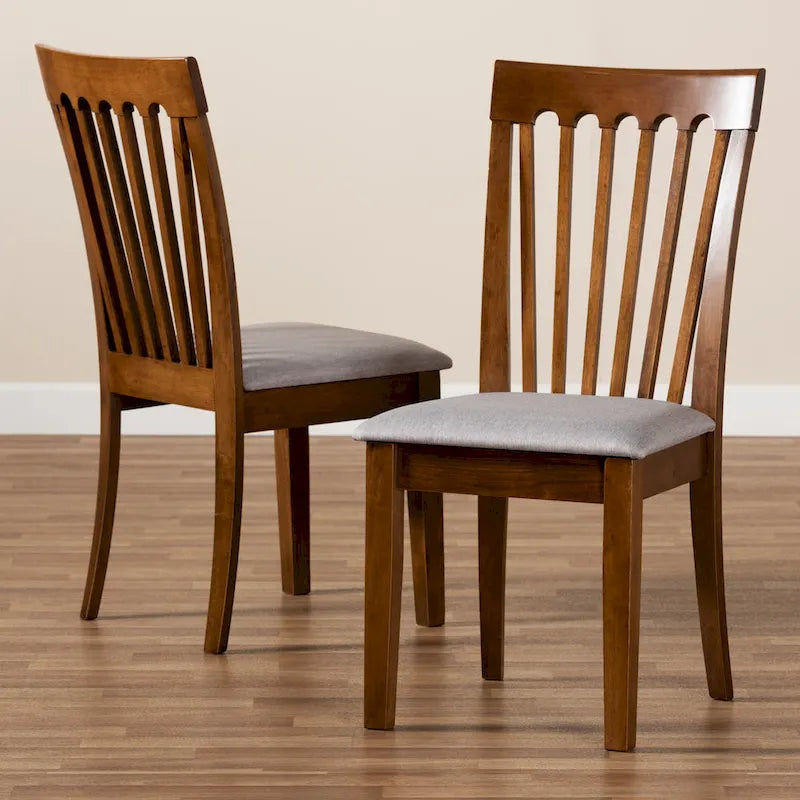Modern and Contemporary 2-Piece Dining Chair Set