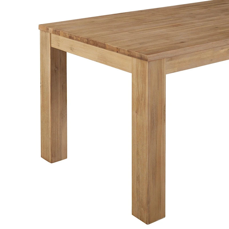 Bedford 75-inch Rectangular Dining Table Square Legs