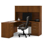 6-drawer L-Shaped Workstation Desk Kit