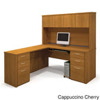 6-drawer L-Shaped Workstation Desk Kit