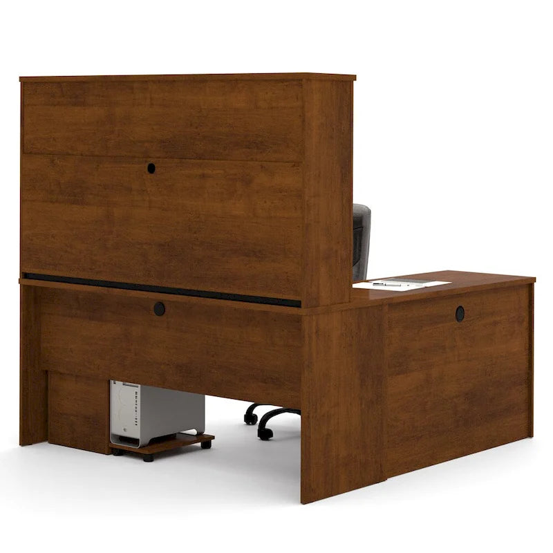 6-drawer L-Shaped Workstation Desk Kit