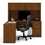 6-drawer L-Shaped Workstation Desk Kit