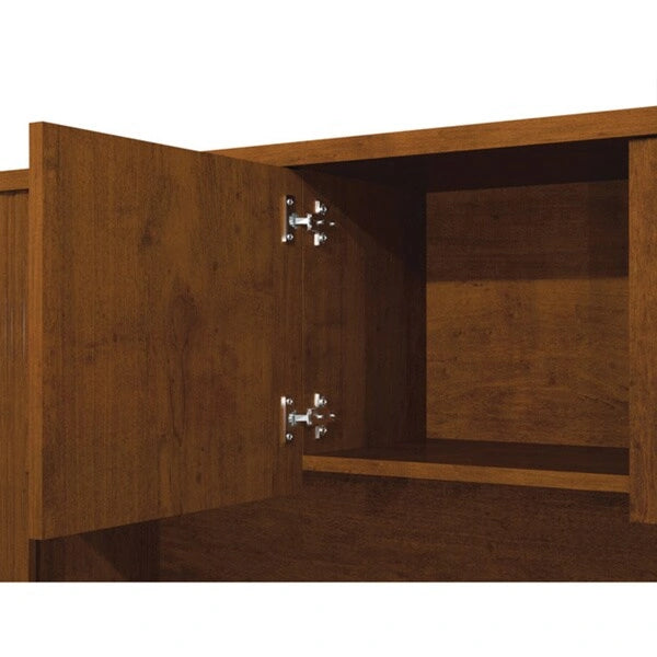 6-drawer L-Shaped Workstation Desk Kit