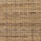 Rattan Headboard with Wall-Mount Anchor Pieces