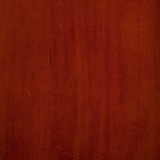 70-inch Mahogany Electric Fireplace with Bookshelves