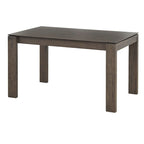 Rustic Grey Dining Table with Rubberwood Legs