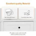 Cabinet with 3 Drawers and Adjustable Shelves for Bathroom,