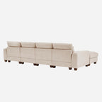Convertible Sofa Couch with Reversible Chaise
