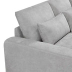 Convertible Sofa Couch with Reversible Chaise